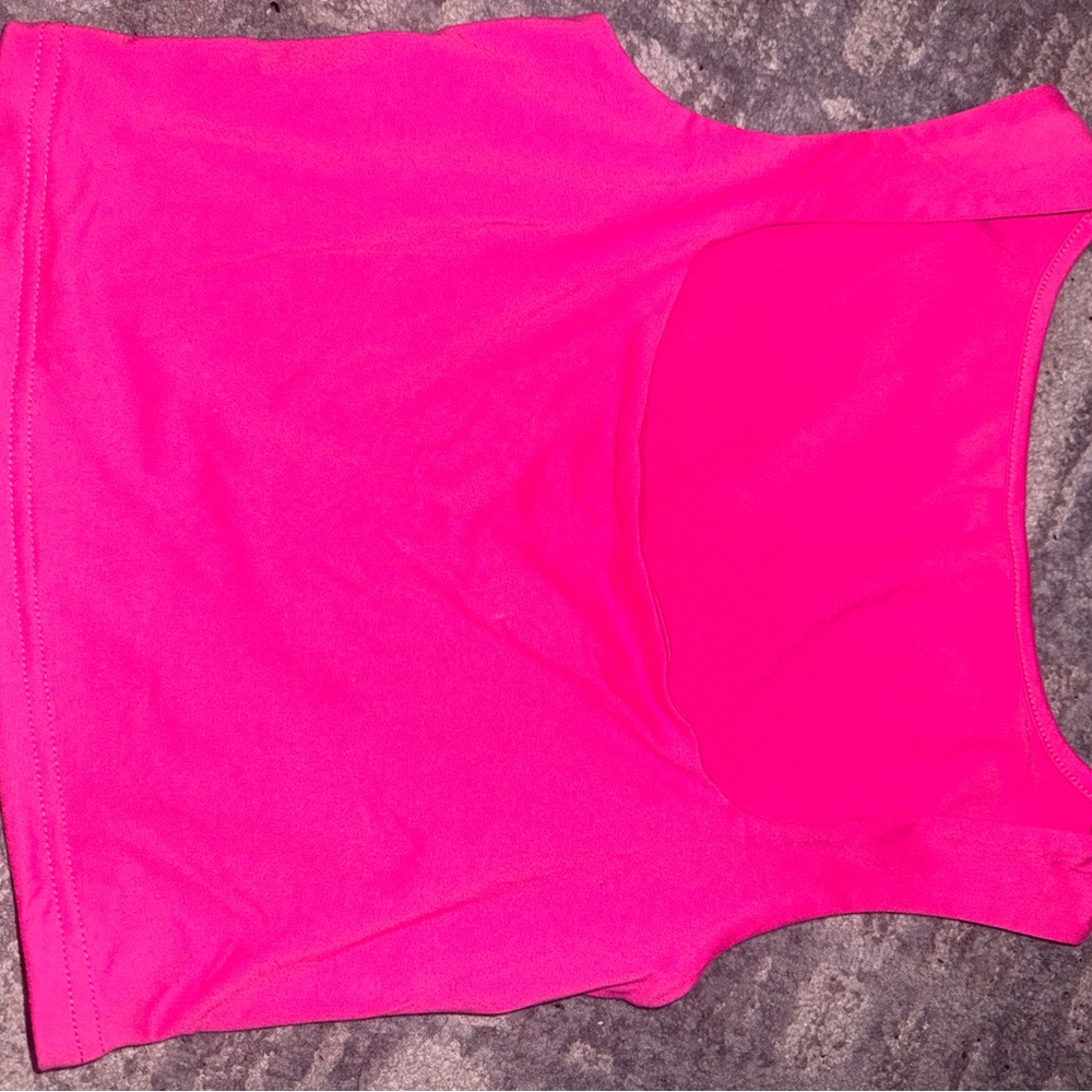 SHEIN Hot Pink Crop Top
